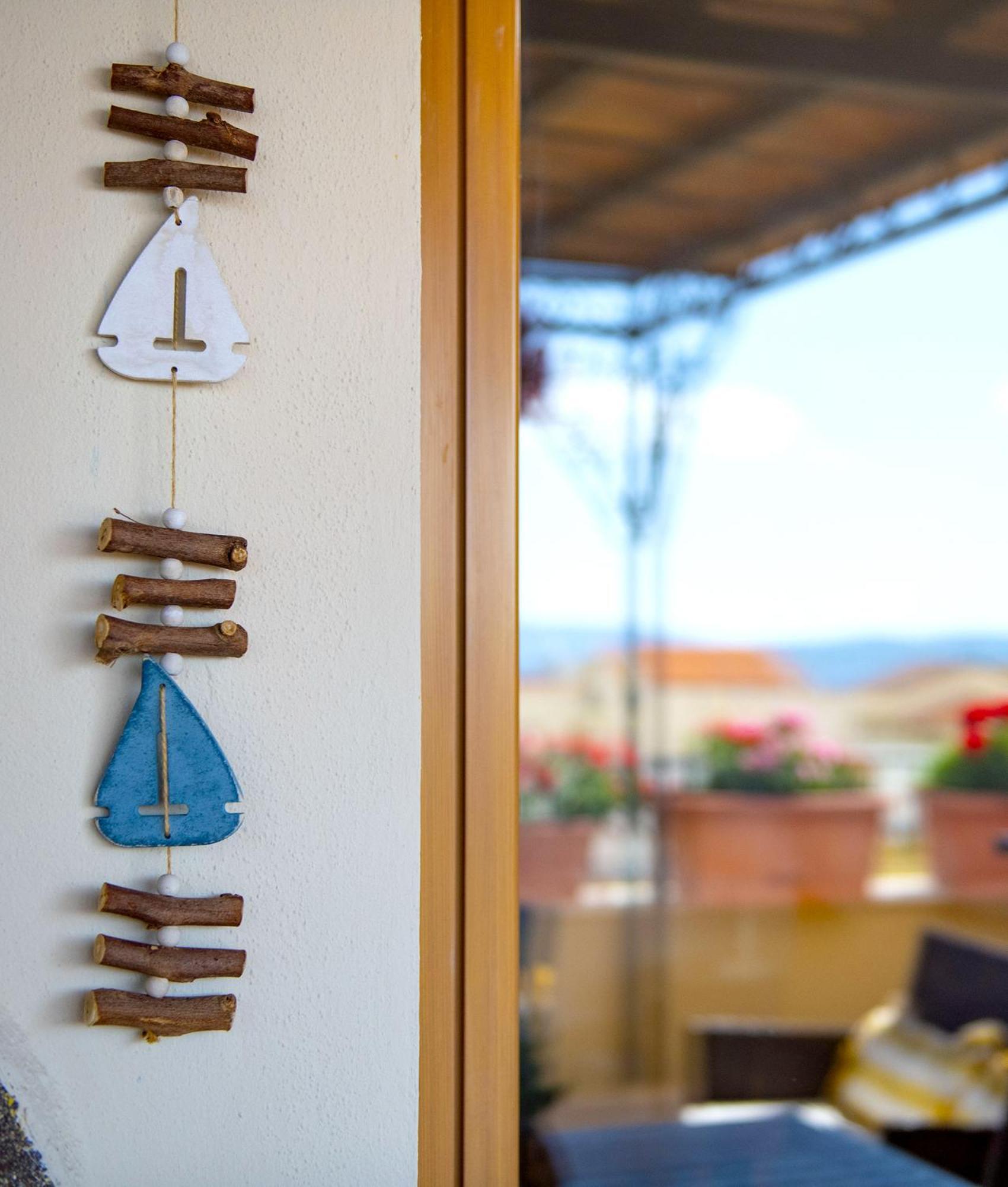 Ferienwohnung Casa I Gerani Vista Mare Alghero Exterior foto
