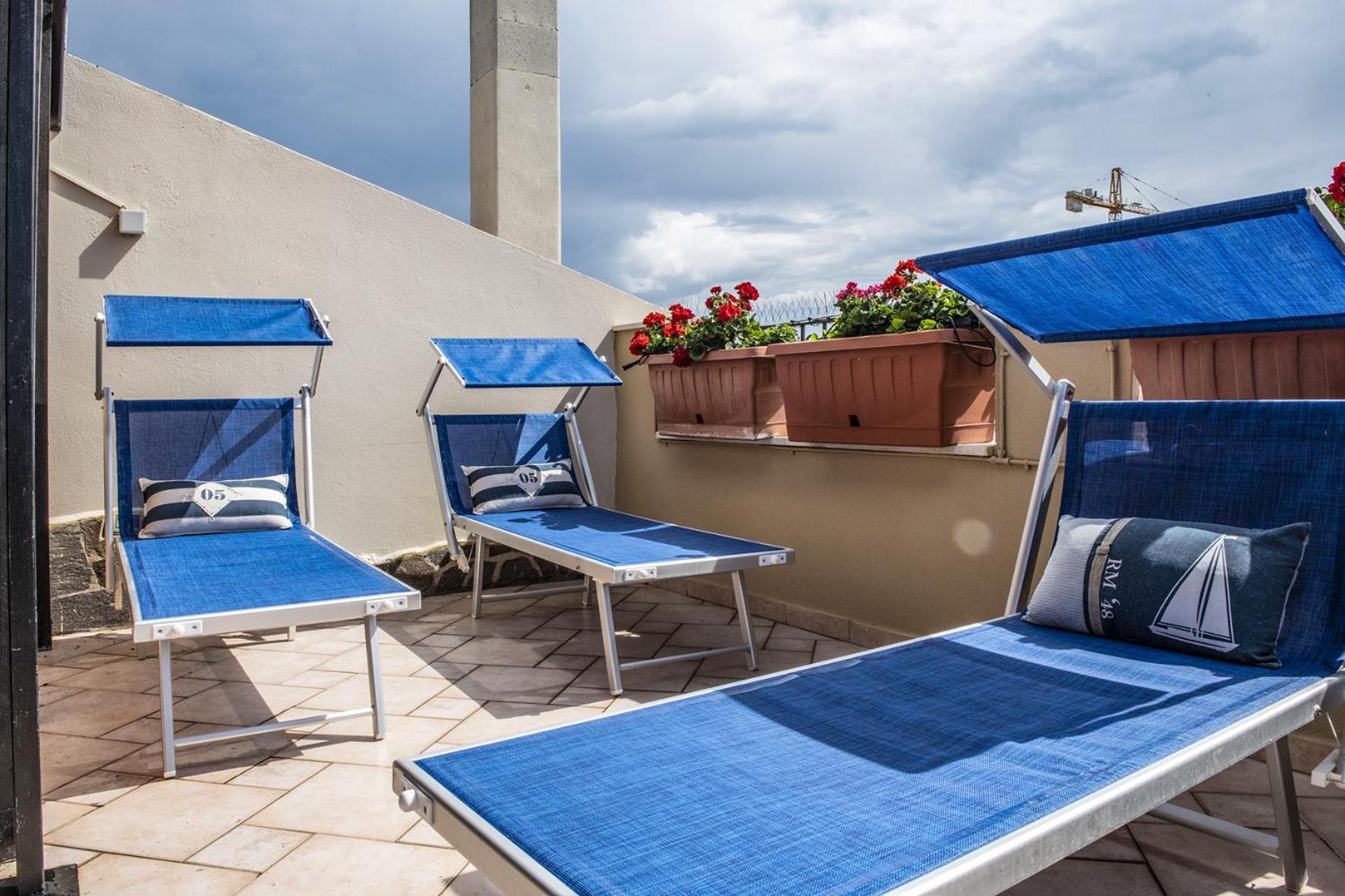 Ferienwohnung Casa I Gerani Vista Mare Alghero Exterior foto